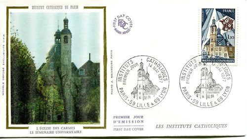 PREMIER JOUR INSTITUT CATHOLIQUE DE PARIS 14MAI1977 110728522942