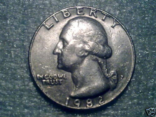 QUARTER DOLLAR USA 1982 110613328472