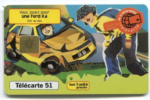 TELECARTE 51 VOUS JOUEZ POUR UNE FORD KA 110620817062