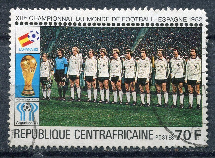 TIMBRE FOOTBALL COUPE DU MONDE ESPAGNE 1982 EQUIPE D ARGENTINE 400439734922