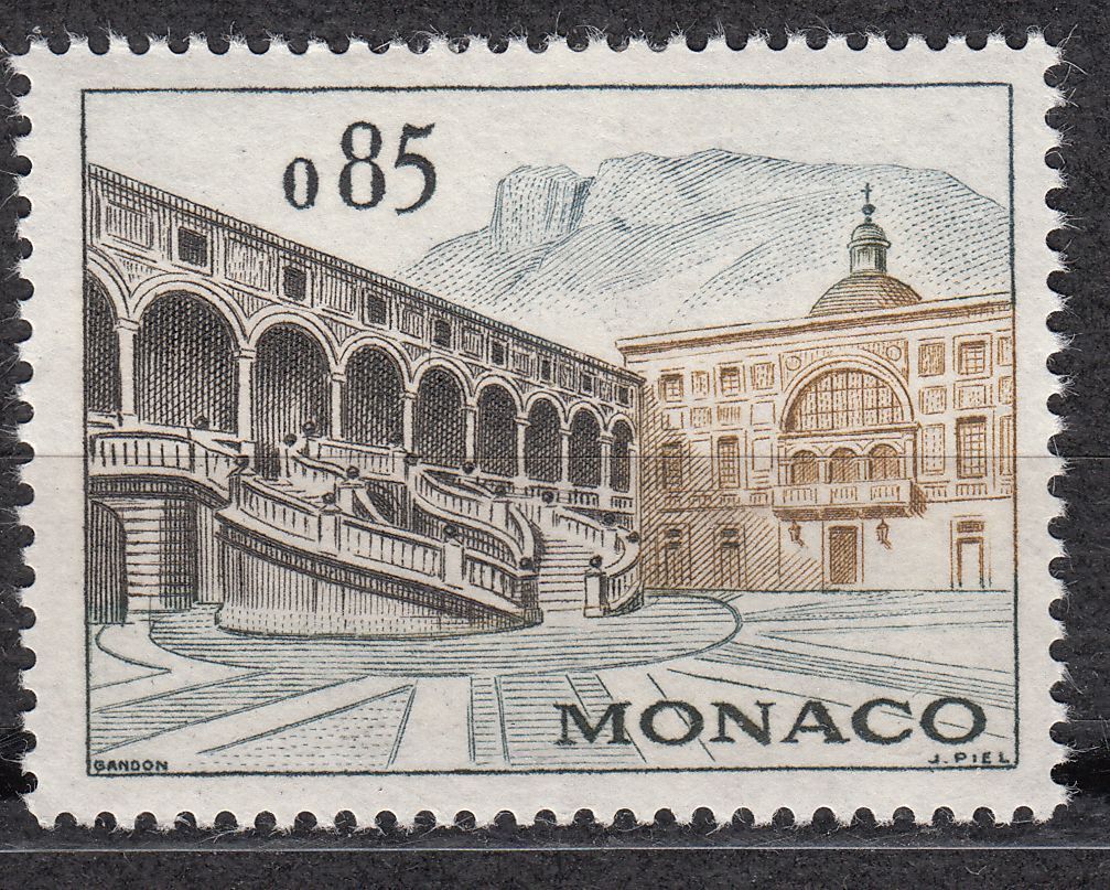 TIMBRE MONACO NEUF N 549 COUR D HONNEUR DU PALAIS PRINCIER 401520892462