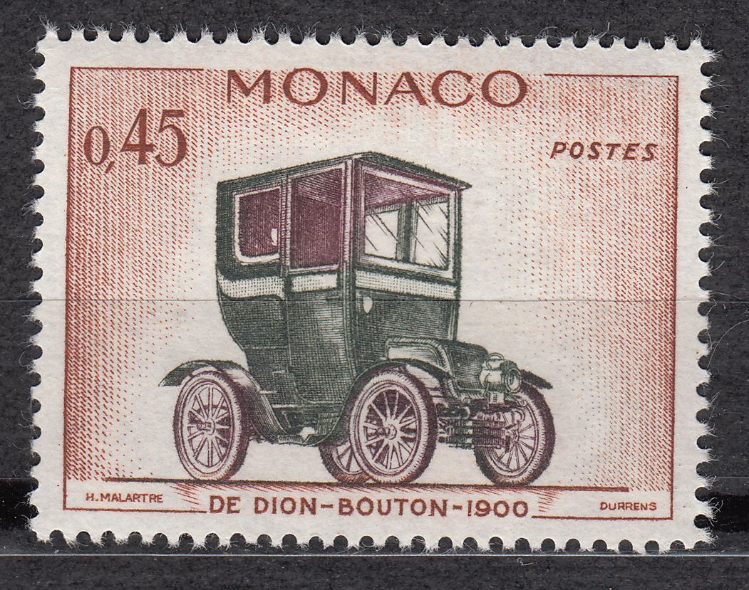 TIMBRE MONACO NEUF N 567 VOITURE DE DION BOUTON 1900 401521642132