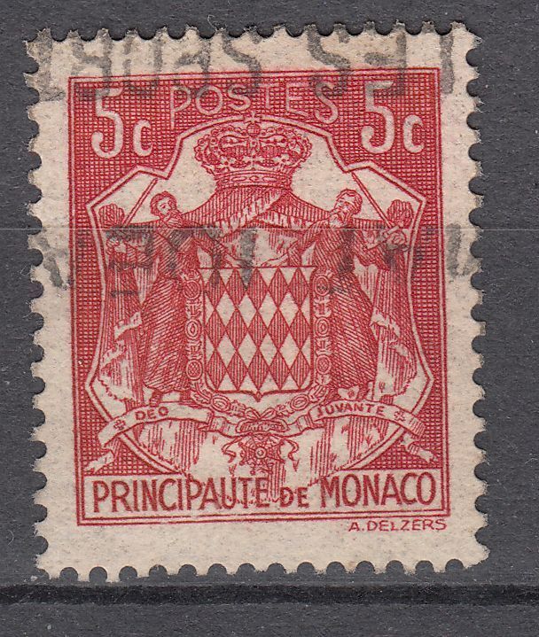 TIMBRE MONACO OBL N 157 ARMOIRIES 401611139412