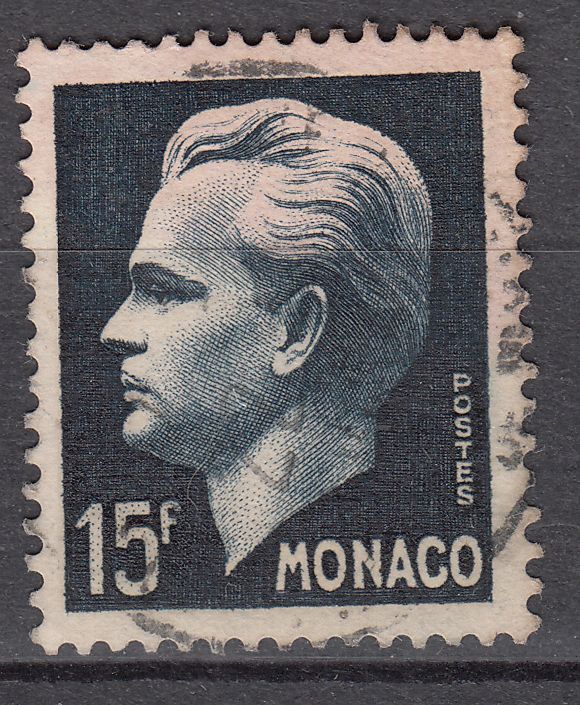 TIMBRE MONACO OBL N 367 PRINCE RAINIER III 123470442312