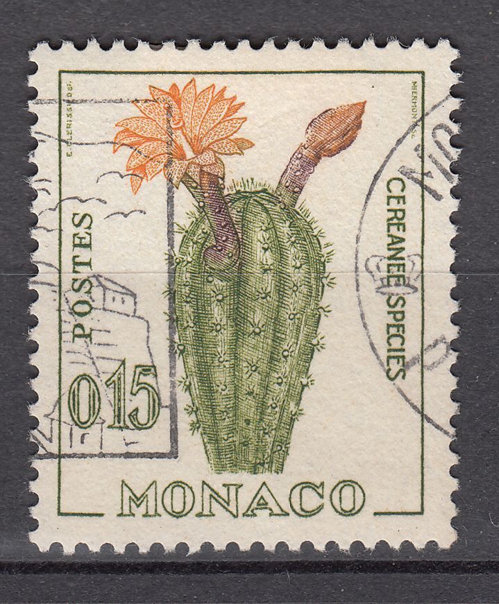 TIMBRE MONACO OBL N 541 FAUNE ET FLORE CERECANEE SPECIES 401636577482