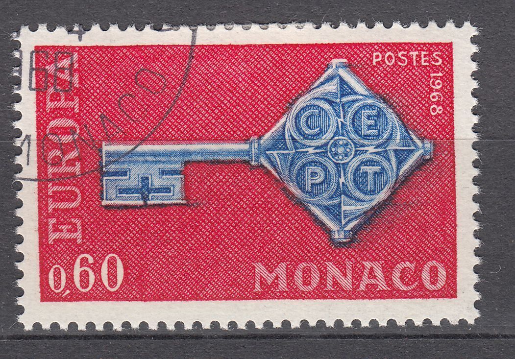 TIMBRE MONACO OBL N 750 EUROPA 123287407052