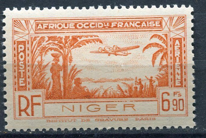 TIMBRE NIGER NEUF N 5 PA POSTE AERIENNE AVION 400439750382