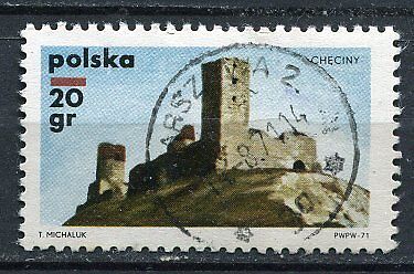 TIMBRE POLSKA CHATEAU CHECINY 110637201122