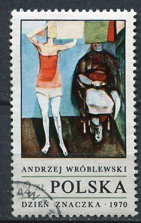 TIMBRE POLSKA JOURNNEE DU TIMBRE PEINTURE POLONAISE 110637201472