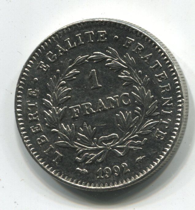 1 FRANC 1992 120941466973