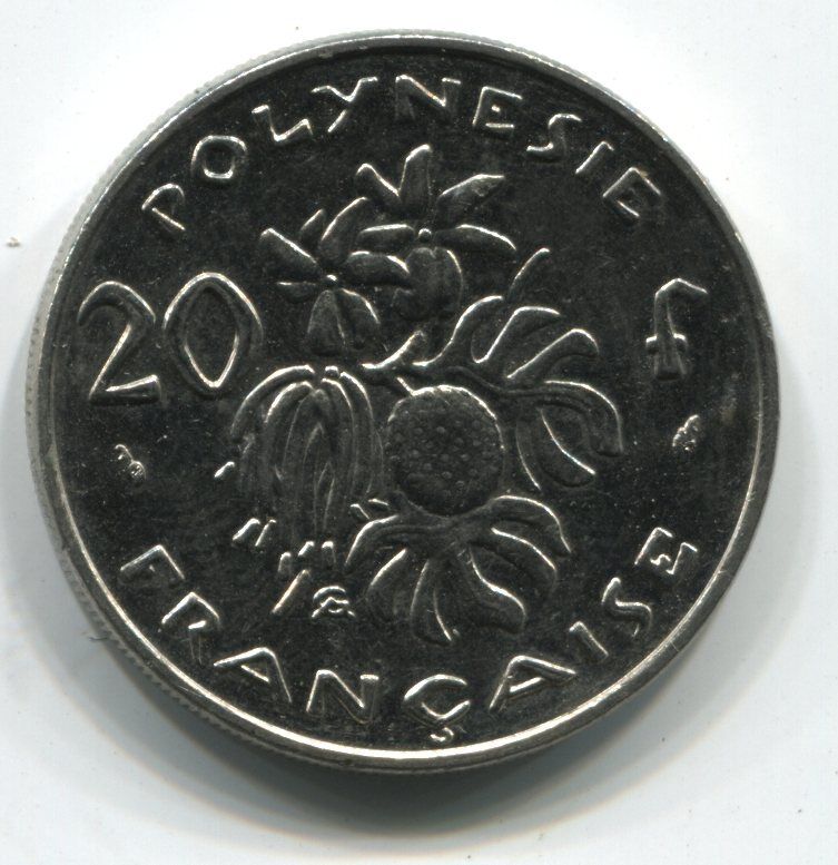 20 FRANCS POLYNESIE FRANCAISE 1983 110896195963