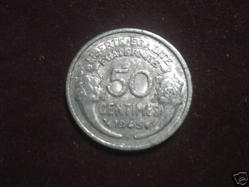 50 CENTIMES MORLON 1945 B 110613379243