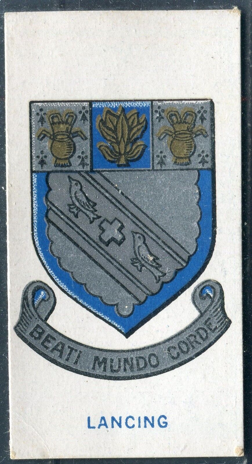 BLASON ECOLE LANCING COLLEGE SCHOOL BADGES 400328779573