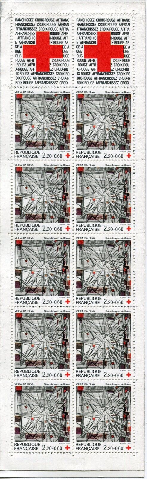 CARNET FRANCE TIMBRE NEUF N 2449 A CROIX ROUGE 121006824753