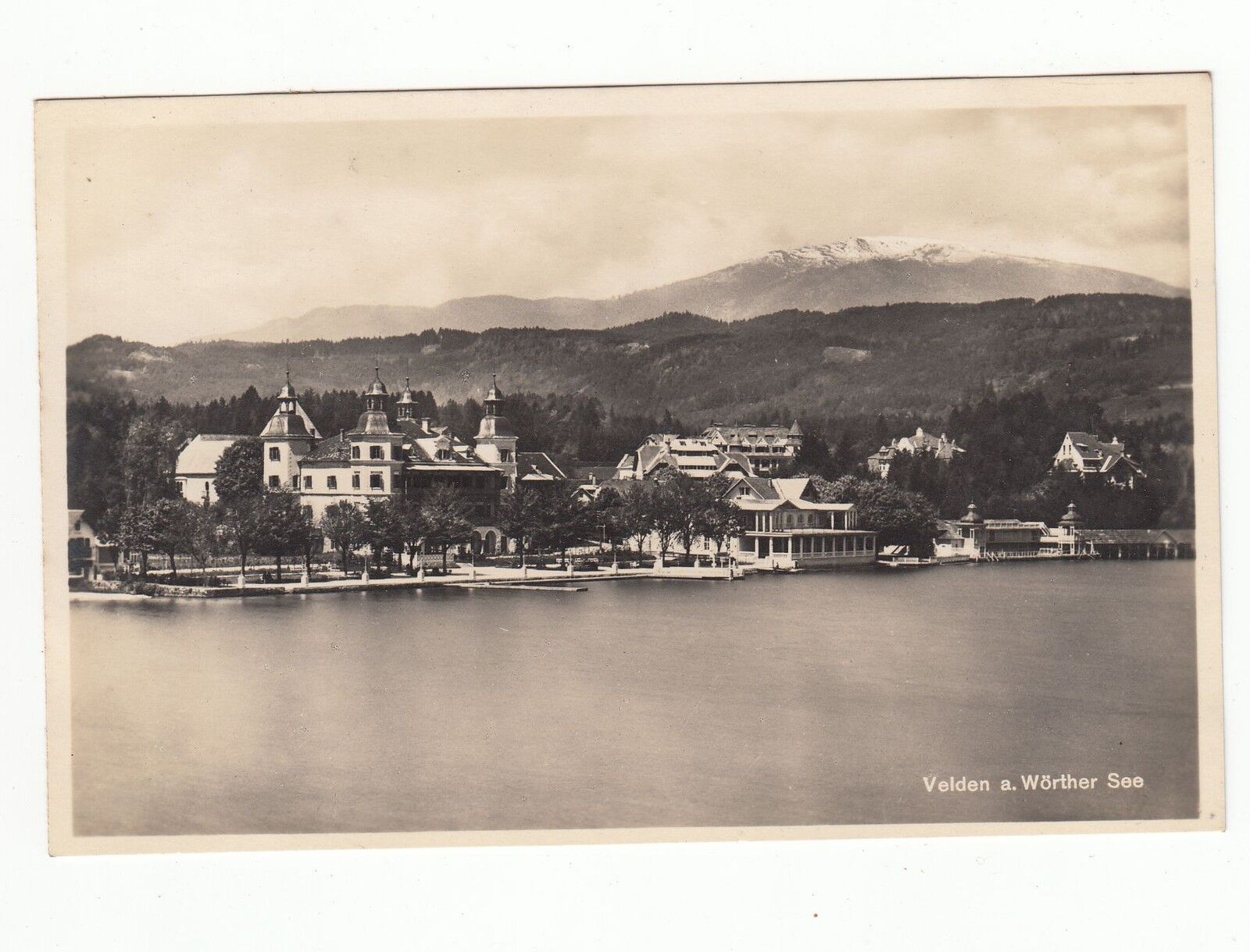 CARTE POSTALE ALLEMAGNE VELDEN A WORTHER SEE 121926115873