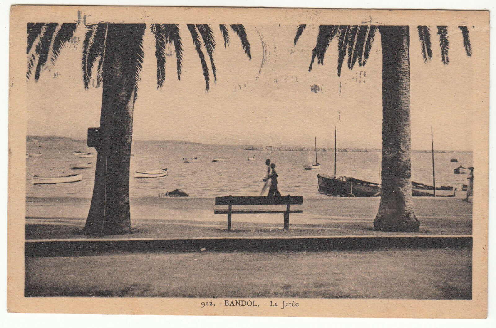 CARTE POSTALE BANDOL LA JETEE 401953595523