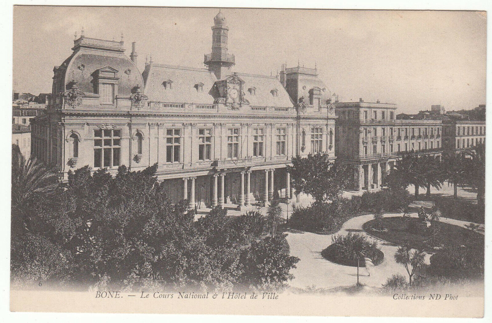 CARTE POSTALE BONE LE COURS NATIONAL L HOTEL DE VILLE 123959639153