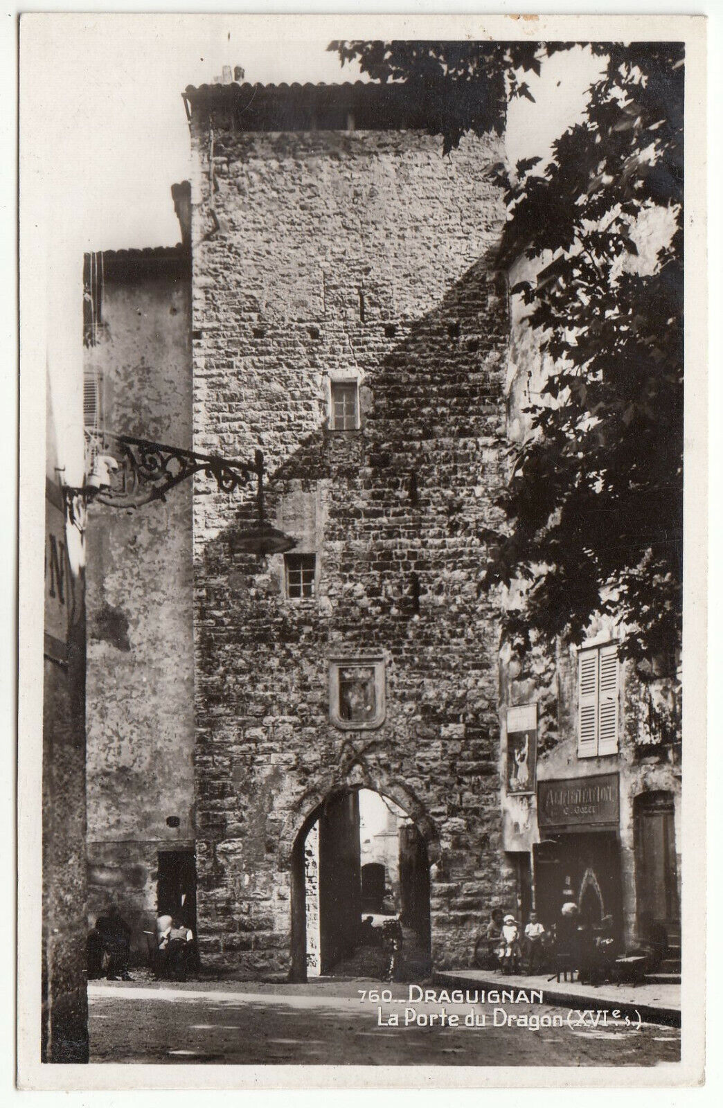 CARTE POSTALE DRAGUIGNAN LA PORTE DU DRAGON 401953478083