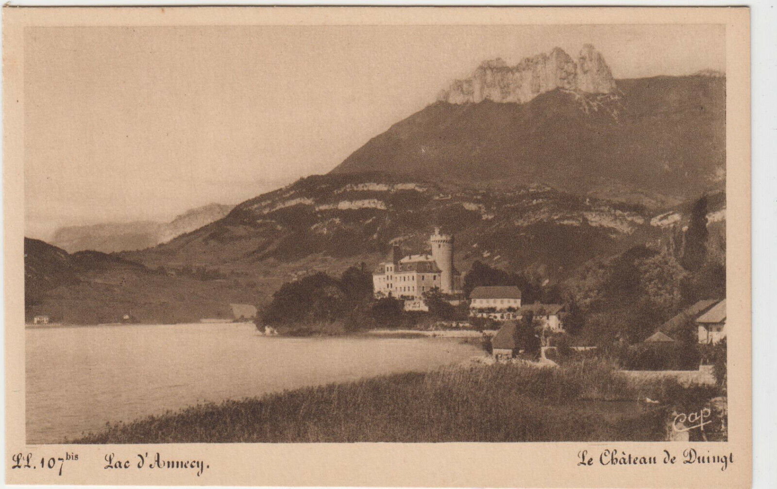 CARTE POSTALE LAC D ANNECY LE CHATEAU DE DUINGT 123942116563