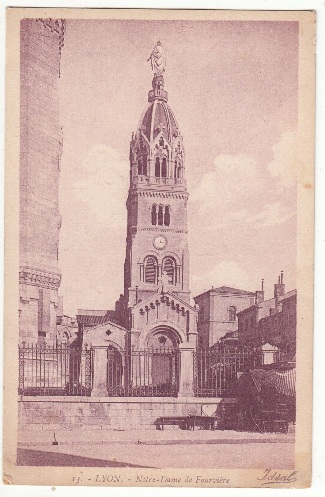 CARTE POSTALE LYON NOTRE DAME DE FOURVIERE 401219417653