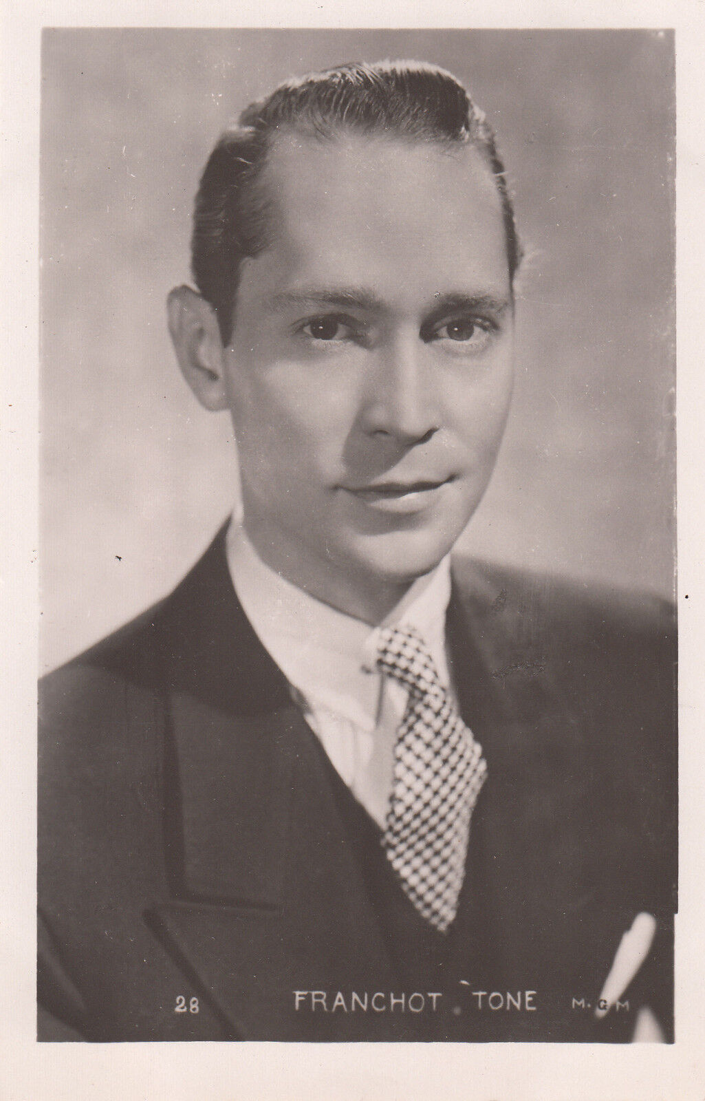 CARTE POSTALE PHOTO PERSONNALITE FRANCHOT TONE 121020135853