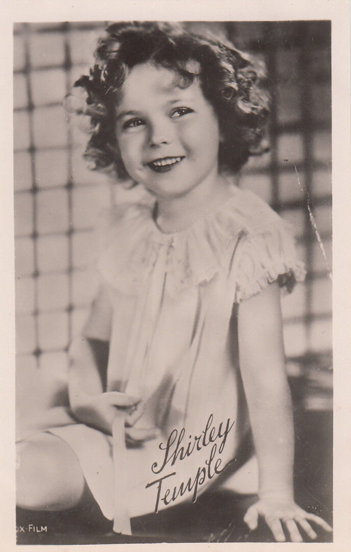 CARTE POSTALE PHOTO PERSONNALITE SHIRLEY TEMPLE 121021689213