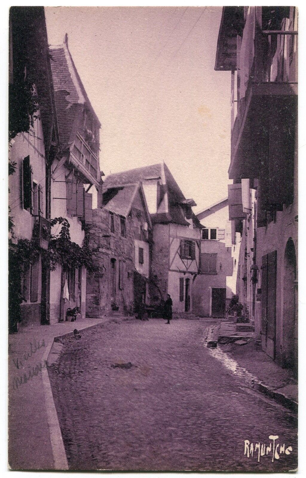 CARTE POSTALE RAMUNTCHO VIELLE MAISON DE SALIES DE BEARN 400720627803