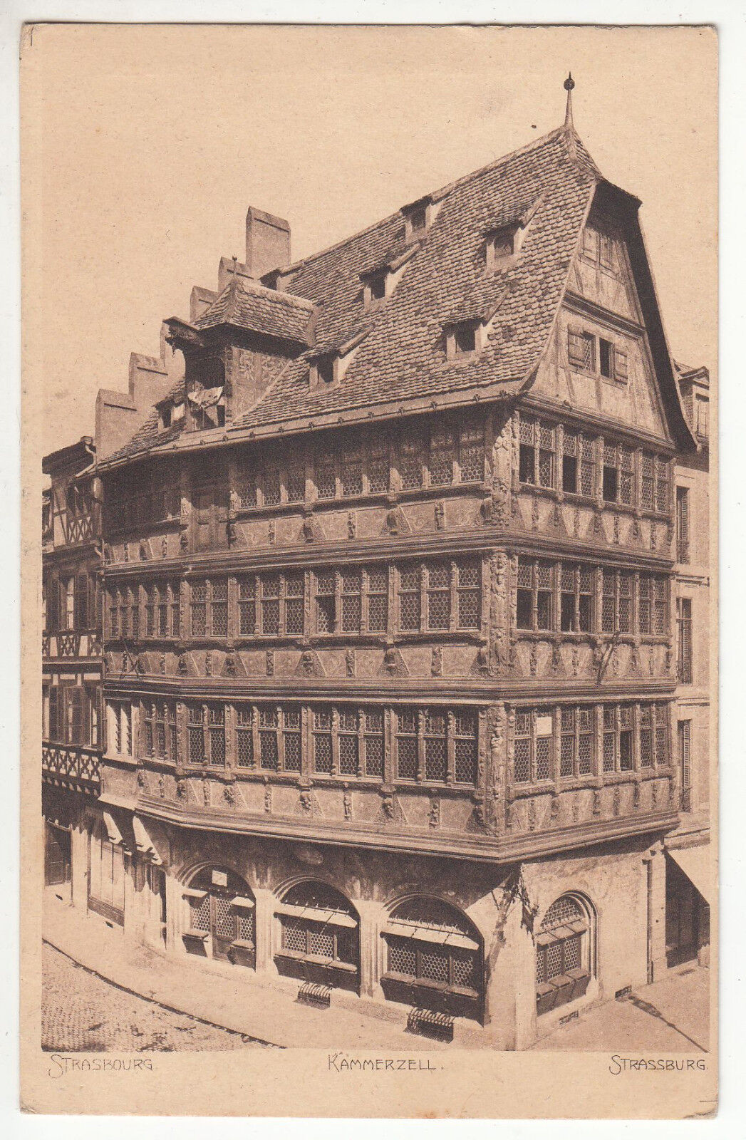 CARTE POSTALE STRASBOURG MAISON KAMMERZELL 401218910313