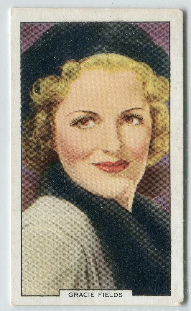 CHROMO PERSONNAGE CELEBRE STAR GRACIE FIELDS 400335056363