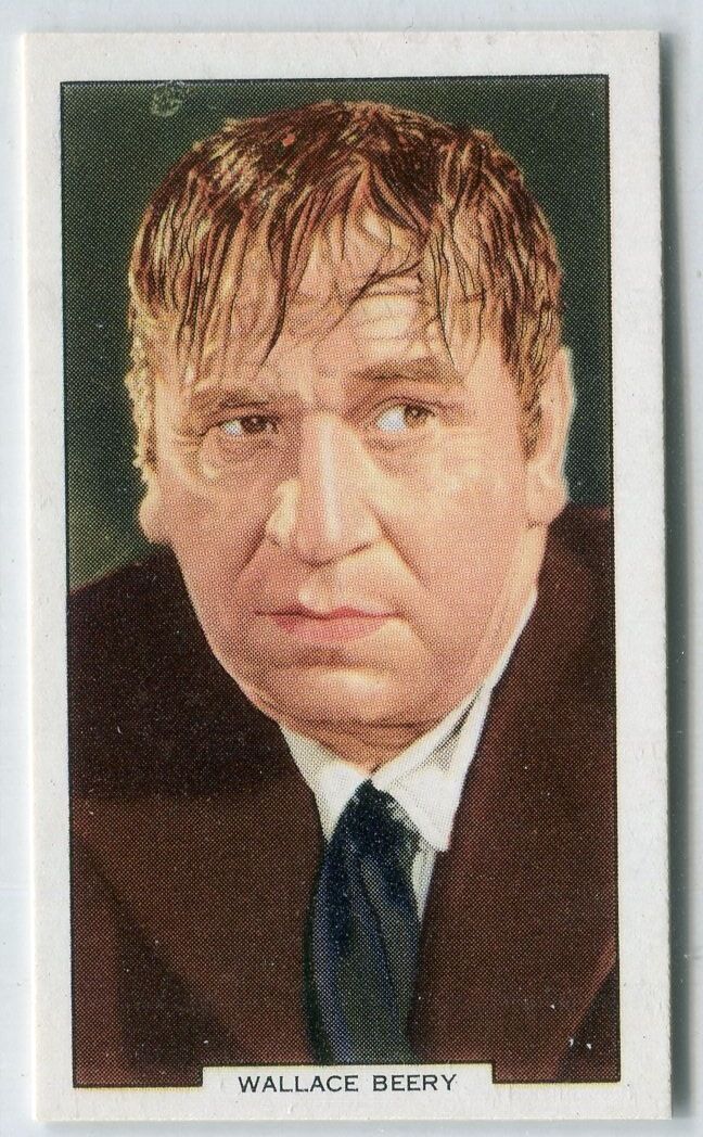 CHROMO PERSONNAGE CELEBRE STAR WALLACE BEERY 121010253263