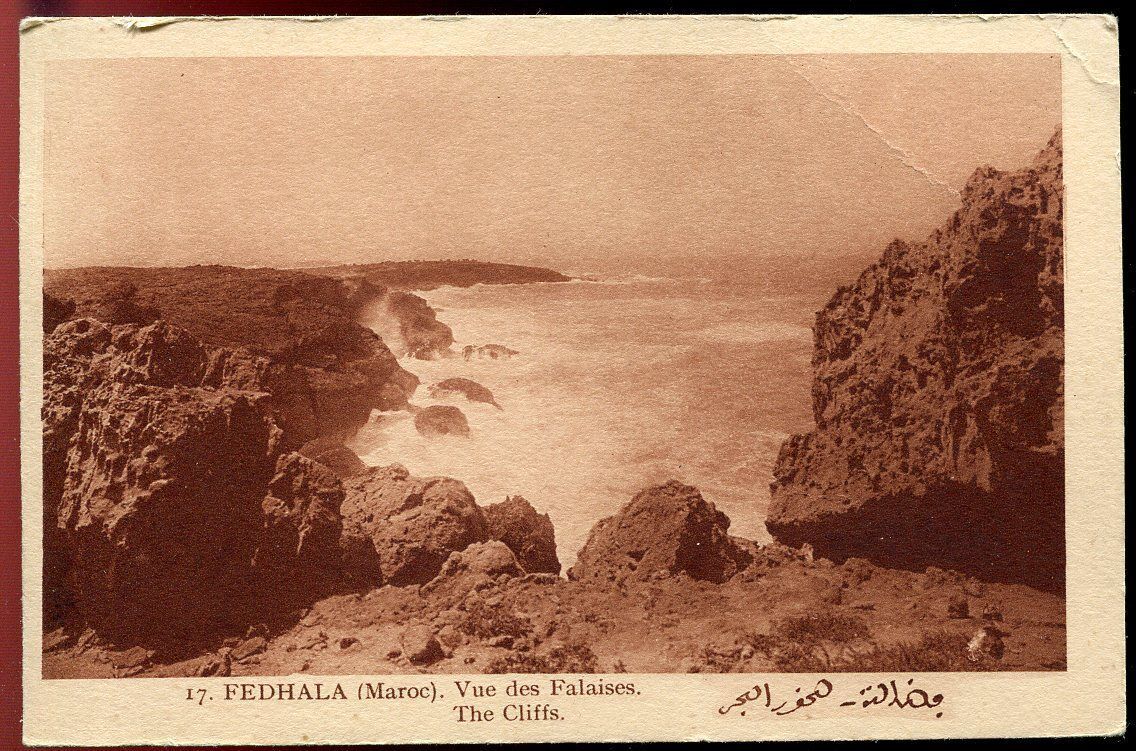 CPA FEDHALA MAROC VUE DES FALAISES THE CLIFFS N 17 AFRIQUE 110770751623