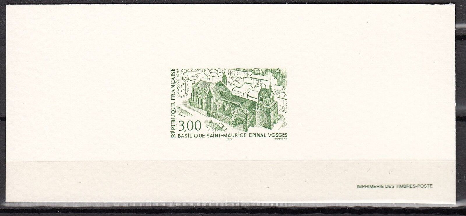 FRANCE GRAVURES DU TIMBRE N 3108 BASILIQUE SAINT MAURICE A EPINAL 121979574843