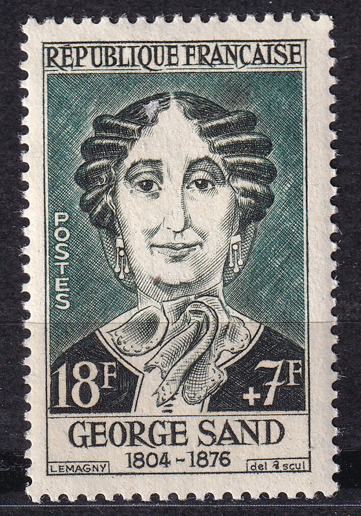 FRANCE TIMBRE NEUF N 1112 GEORGE SAND 404182236073