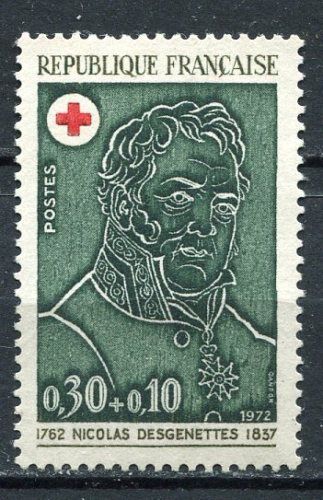 FRANCE TIMBRE NEUF N 1735 CROIX ROUGE DESGENETTES 120666403883