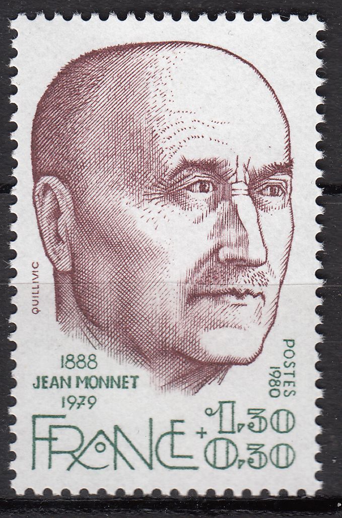 FRANCE TIMBRE NEUF N 2096 JEAN MONNET 401032441313