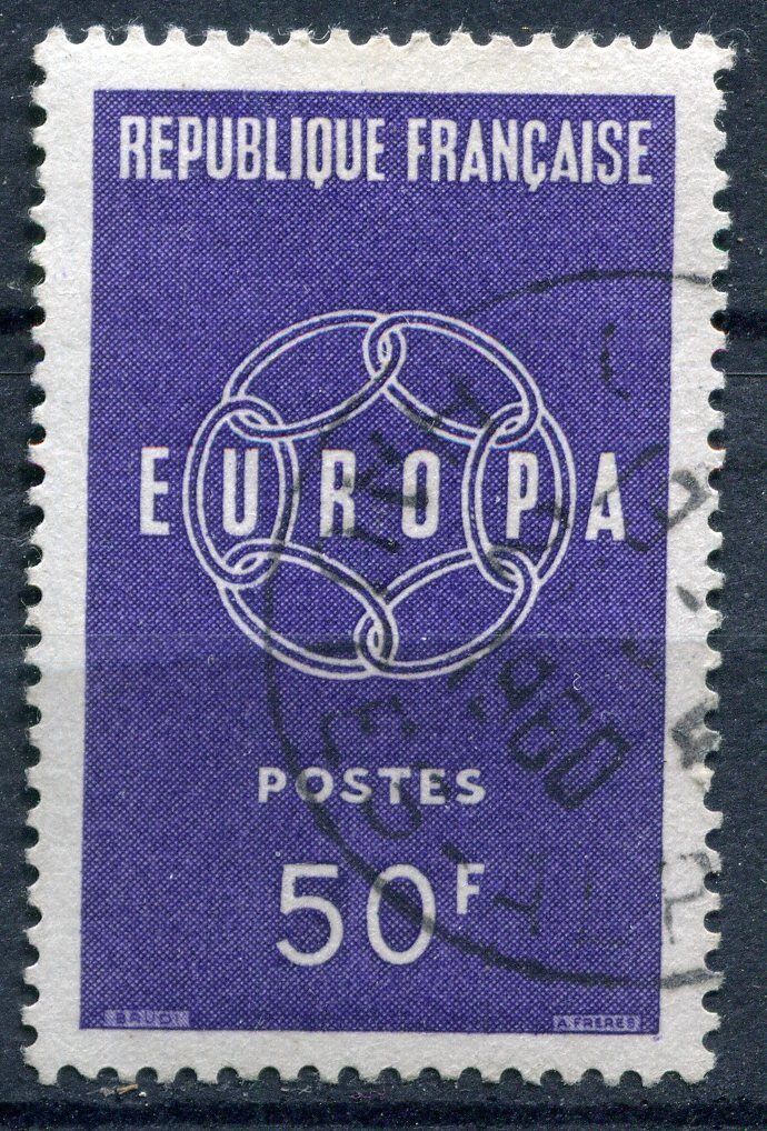 FRANCE TIMBRE OBL N 1219 EUROPA 110936677193