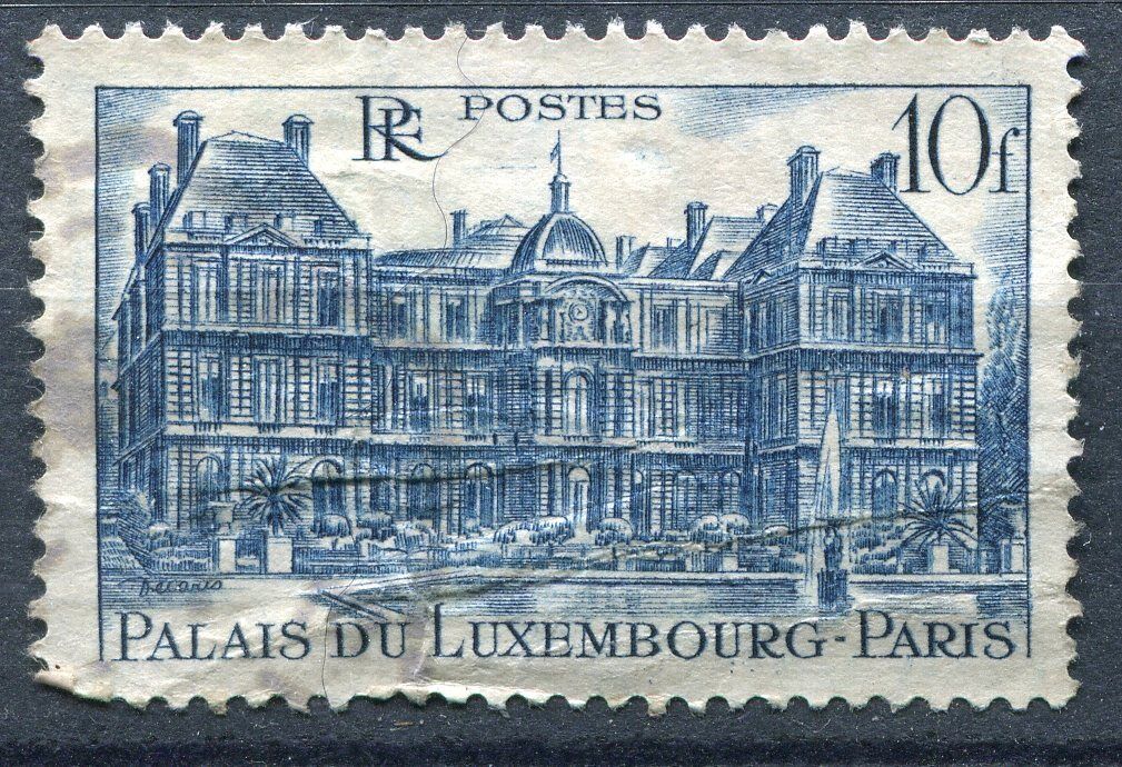 FRANCE TIMBRE OBL N 760 PALAIS DU LUXEMBOURG SALOMON DE BROSSE 120968567133