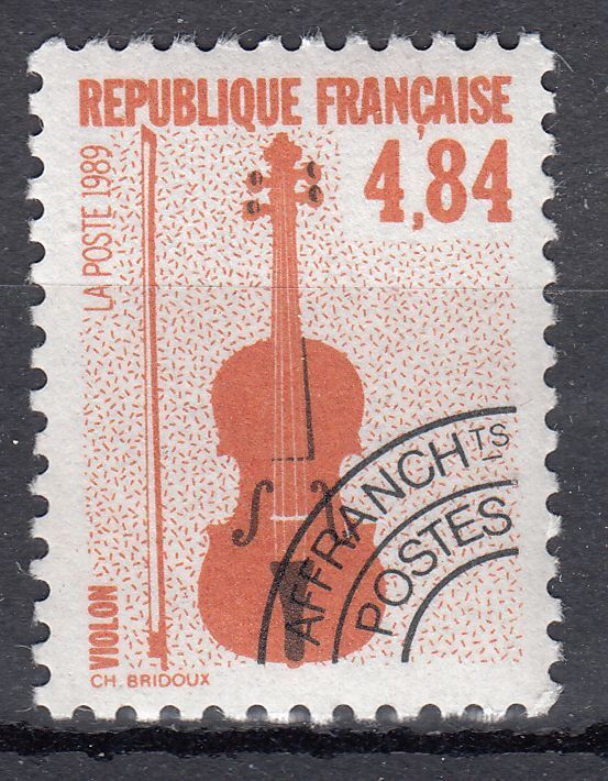 FRANCE TIMBRE PREOBLITERE NEUF N 205 VIOLON 123549278843