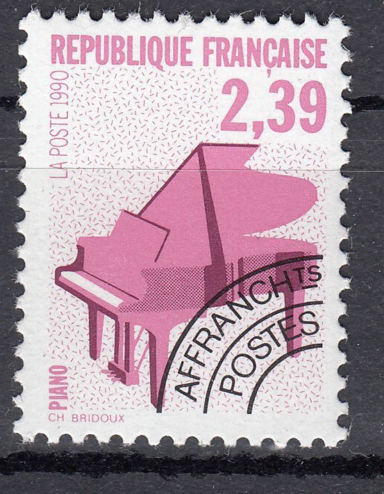 FRANCE TIMBRE PREOBLITERE NEUF N 211 PIANO 401659979223