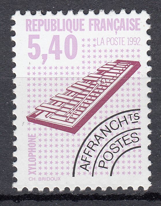 FRANCE TIMBRE PREOBLITERE NEUF N 227 XYLOPHONE 123549353303