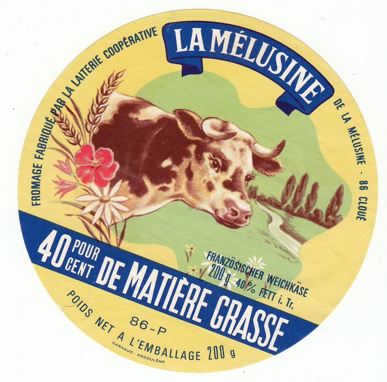 FROMAGE CAMEMBERT LA MELUSINE CLOUE 400927941533