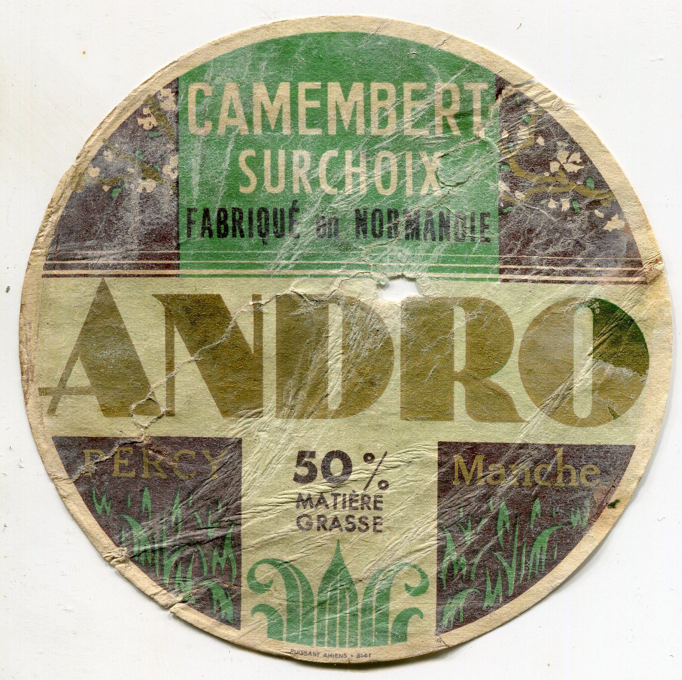 FROMAGE CAMENBERT ANDRO PERCY MANCHE 121585538503