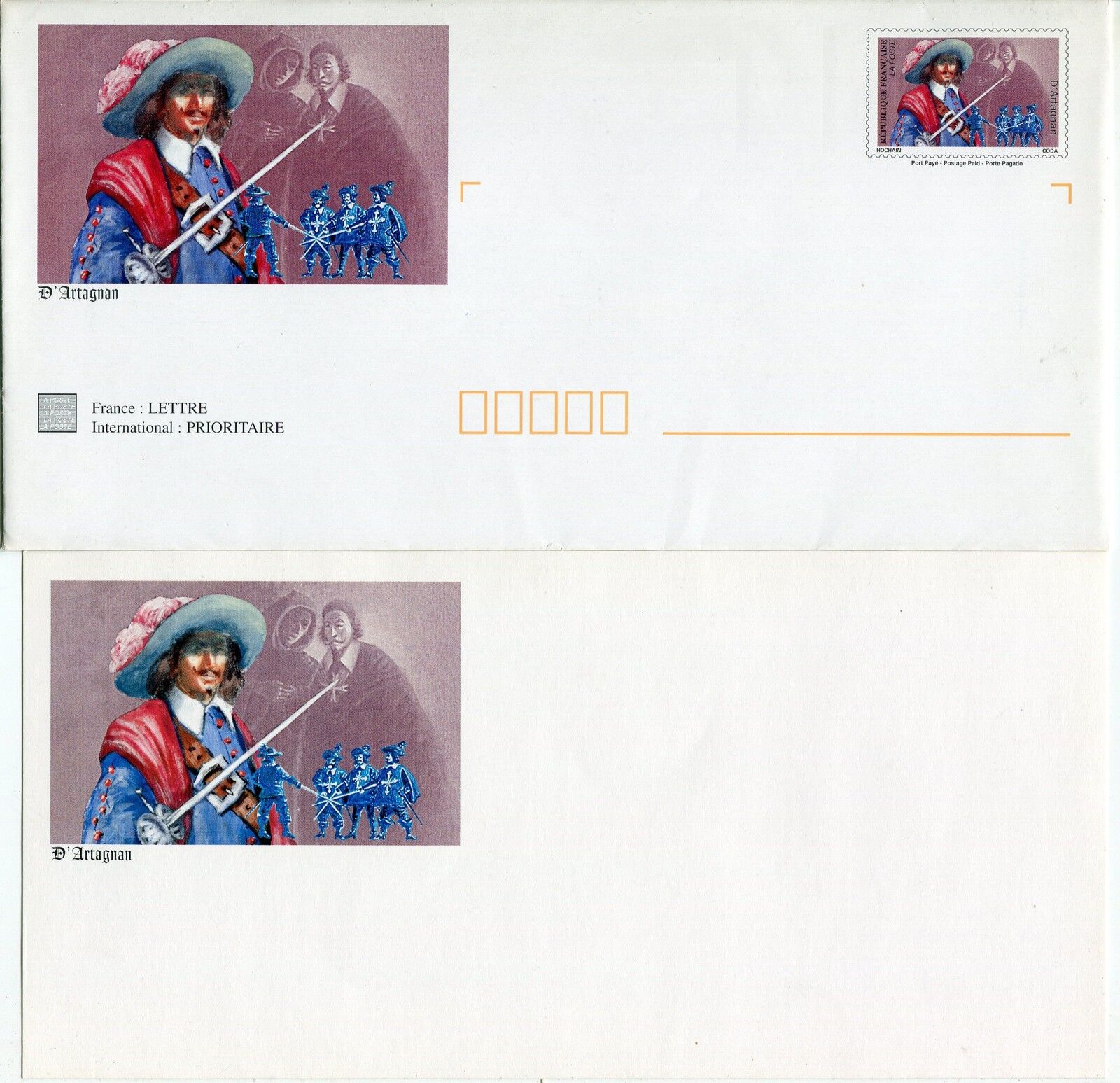 LETTRE ENTIER POSTAL DU N 3117 D ARTAGNAN SANS VALEUR AVEC CARTE 400700814593