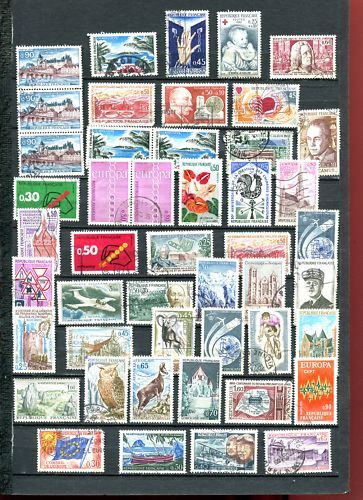 LOT DE TIMBRES DE FRANCE A ETUDIER 120666187053