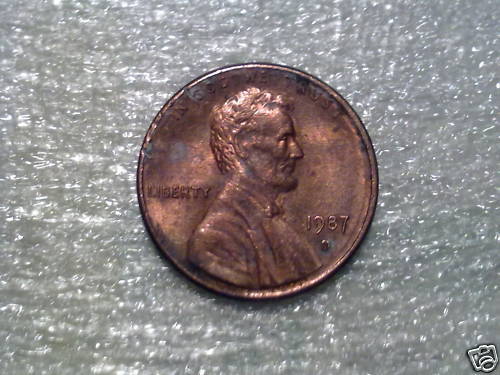 ONE CENT USA 1987 D 110613329263