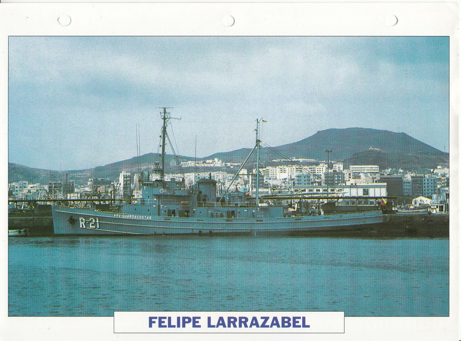 PHOTO BATEAU MILITAIRE PATROUILLEUR FELIPE LARRAZABEL VENEZUELA 1945 123798108223