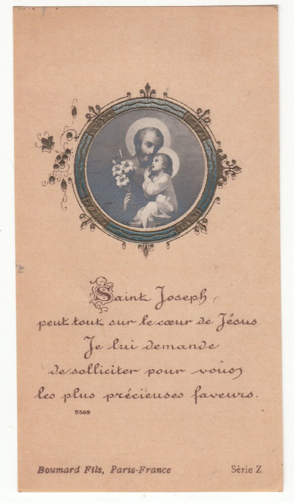 RELIGION IMAGE PIEUSE CANIVET RHODOID SAINT JOSEPH 121933626323