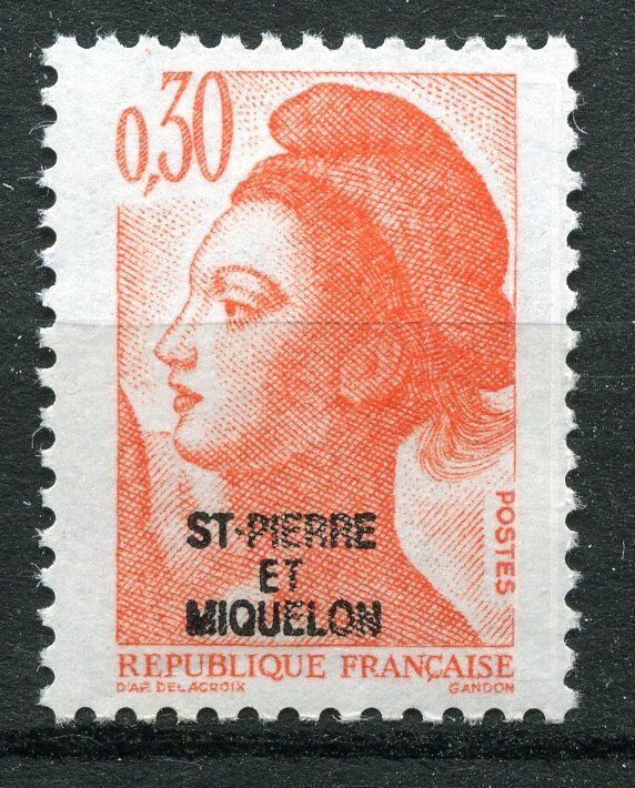 SAINT PIERRE ET MIQUELON TIMBRE NEUF N 458 LIBERTE DE GANDON 121480527063