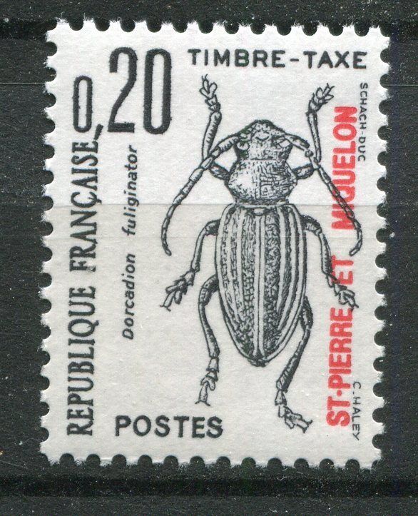 SAINT PIERRE ET MIQUELON TIMBRE TAXE NEUF N 83 INSECTE 121480557543