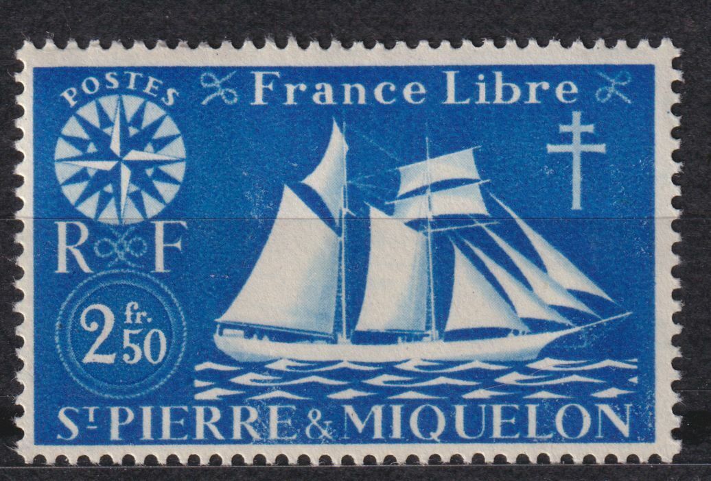 ST PIERRE ET MIQUELON TIMBRE COLONIE FRANCE NEUF N 305 SERIE DE LONDRES 124802977903